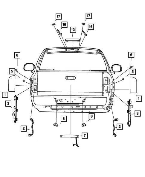 Lamps - Front, Rear and Courtesy for 2002 Dodge Ram 1500 #1