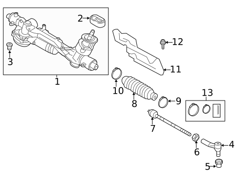 Steering Gear for 2025 Volkswagen Jetta #0
