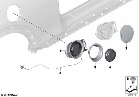 Body-Rear Body for 2020 Mini JCW GP #1