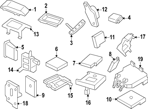 Electrical Components for 2024 Porsche Cayenne #0