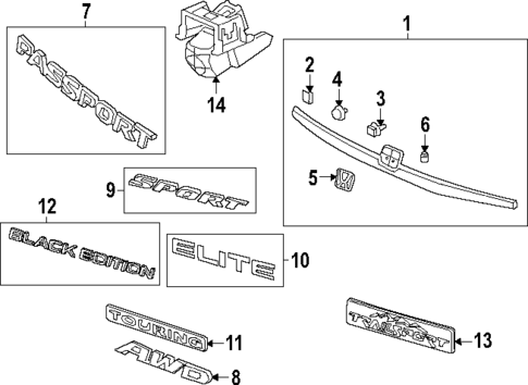 Parking Aid for 2024 Honda Passport #3