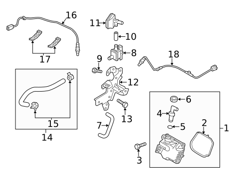 Emission Components for 2021 Mazda CX-3 #0