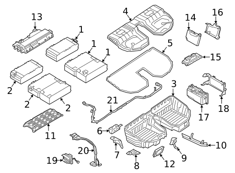 Battery for 2018 BMW M760i xDrive #0