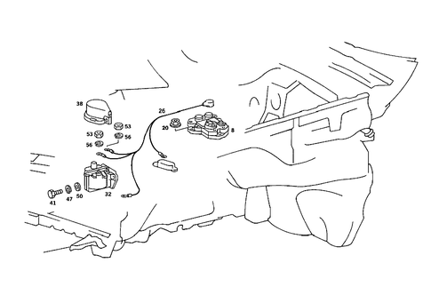 Ignition System for 1988 Mercedes-Benz 560SEC #1