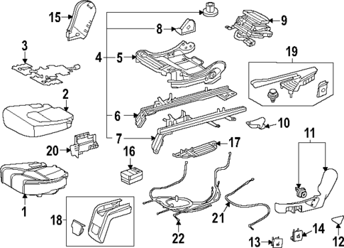 Second Row Seats for 2025 Toyota Grand Highlander #5