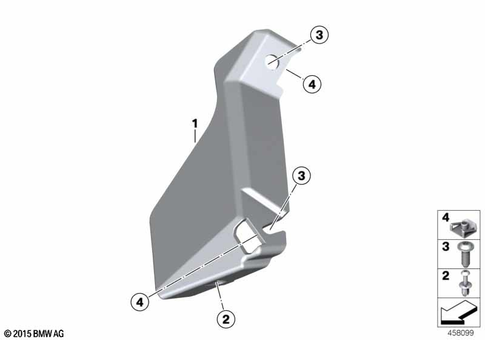 Motorcycle Trim Section, Windshield for 2010 BMW-Motorrad S 1000 RR #7