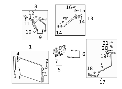 Gaskets & Sealing Systems for 2024 Chevrolet Traverse Limited #29
