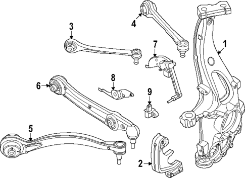 Suspension Components for 2024 Porsche Macan #2