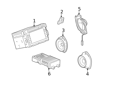 Sound System for 2009 GMC Sierra 2500 HD #1