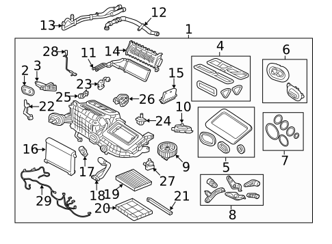 Heater for 2020 Jaguar XE #0