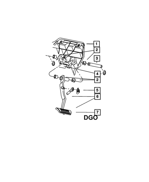 Brake Pedals for 2010 Dodge Ram 1500 #0