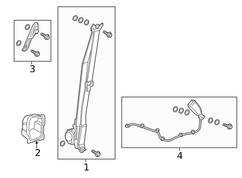 Seat Belt for 2024 Acura RDX #1