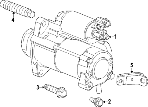 Starter for 2025 GMC Terrain #0