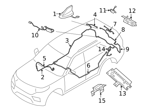 Antenna & Radio for 2023 Ford Police Interceptor Utility #0
