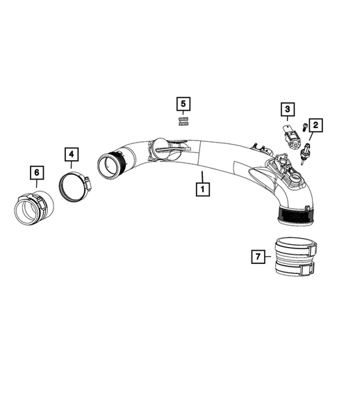Radiator and Related Parts; Charge Air Cooler for 2024 Jeep Grand Cherokee #5