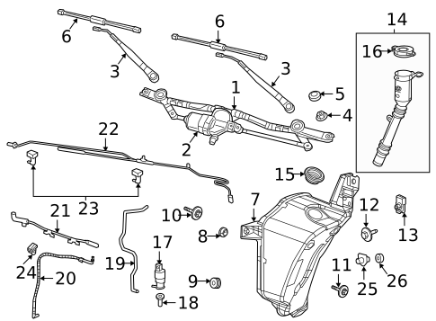 Wipers for 2021 Jeep Wrangler #3