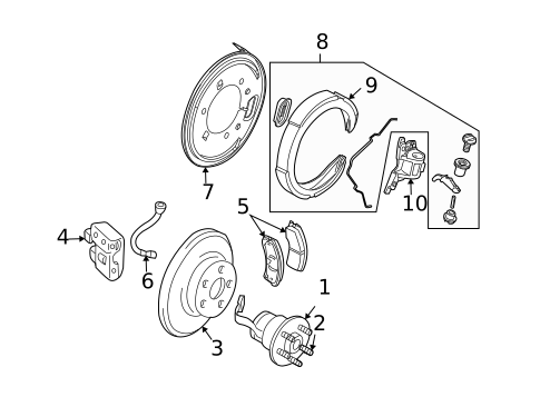 Disc Pads & Brake Shoes for 2013 Chevrolet Corvette #0