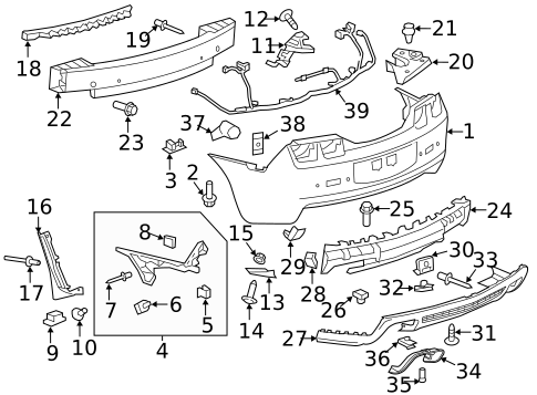 Parking Aid for 2013 Chevrolet Camaro #1