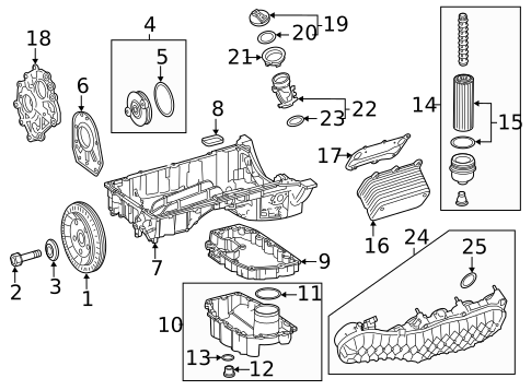 Engine Parts for 2022 Mercedes-Benz GLS 63 AMG® #0