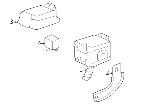 Fuel System Components for 2012 Honda Insight #1