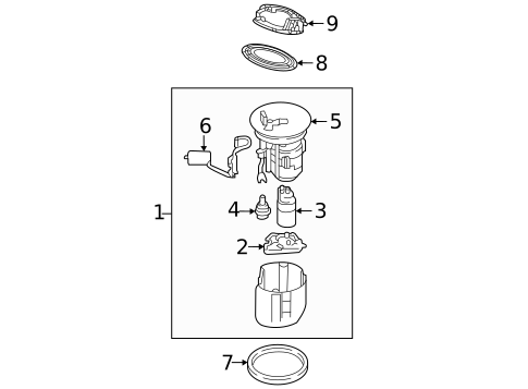 Fuel Pump for 2025 Mazda 3 #0