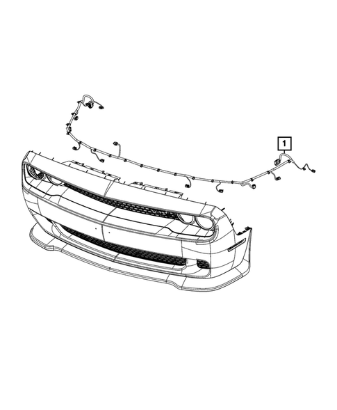 Wiring, Body and Accessories for 2023 Dodge Challenger #9