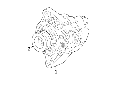 Alternator for 2019 Honda Fit #1