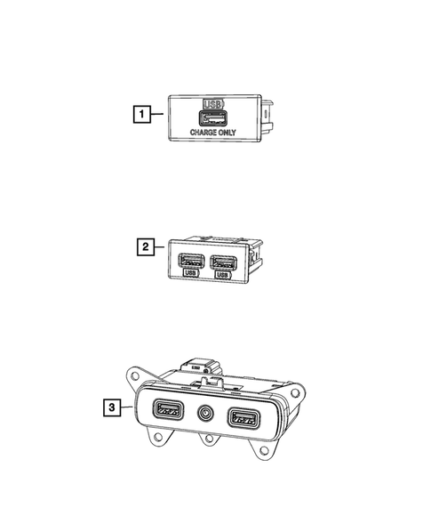 Radio, Antenna, Speakers, DVD, and Video systems for 2020 Dodge Durango #5