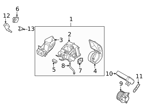 Auxiliary Heater & AC for 2008 INFINITI QX56 #0