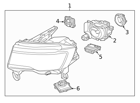 Bulbs - Chassis for 2018 Jeep Grand Cherokee #2