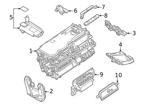 Electrical Components for 2022 Lexus NX350h #0