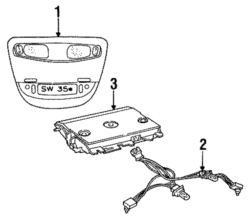 Overhead for 1994 Dodge Intrepid #1