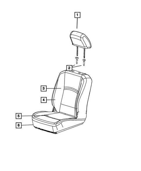 Front Seats - First Row for 2026 Ram 3500 #9