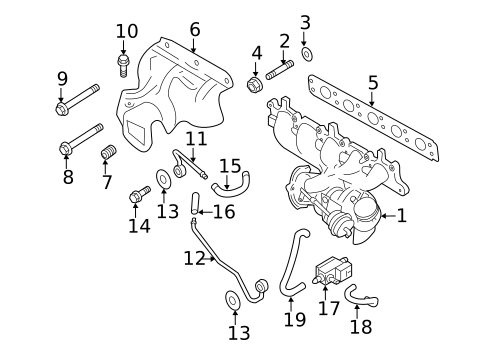 Turbocharger & Components for 2019 Volvo XC40 #3