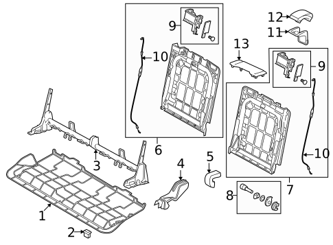 Third Row Seats for 2009 Audi Q7 #0