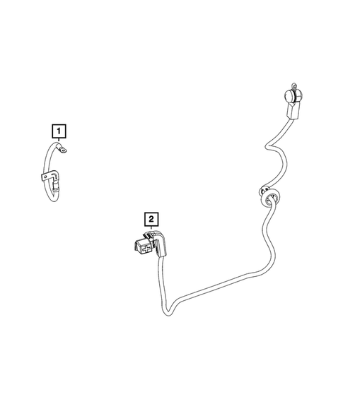 Battery, Battery Tray and Cables for 2022 Chrysler 300 #4