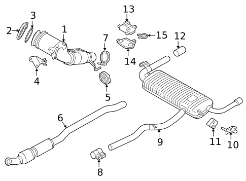 Exhaust Components for 2023 BMW X2 #0