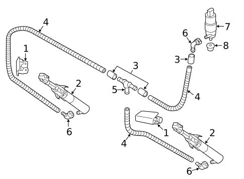 Headlamp Components for 2016 Volkswagen Golf R #2