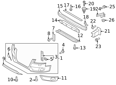 Bumper & Components - Front for 2010 Audi S5 #0