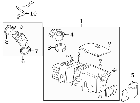 Sensors for 2003 Pontiac Aztek #1