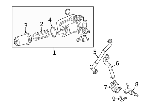 Trans Oil Cooler for 2020 Mercedes-Benz GLA 45 AMG® #1
