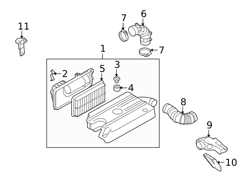 Filters for 2009 Suzuki SX4 #1