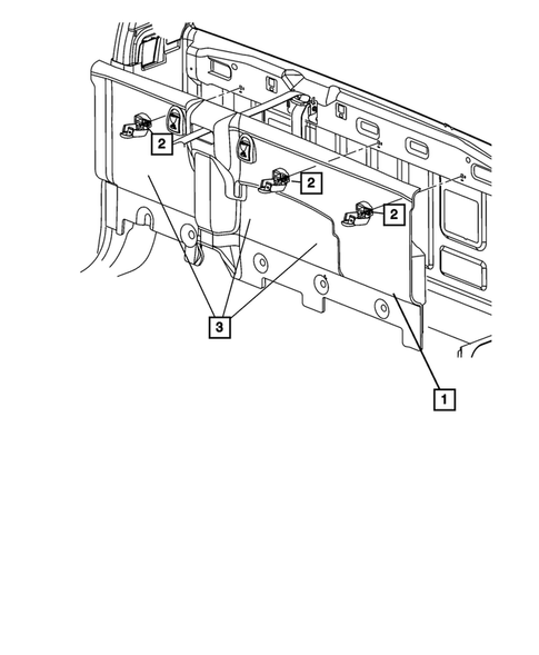 Panels-Moldings-Scuff Plates, Pillar, Cowl, 1/4 Panel Trim and Cargo Covers for 2010 Dodge Ram 3500 #4