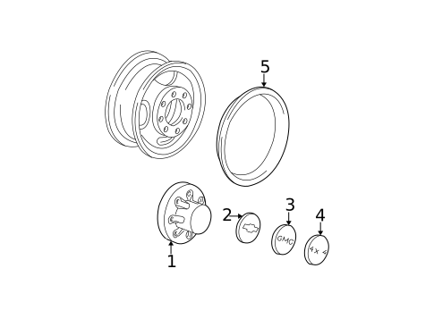 Covers & Trim for 1997 GMC C2500 Pickup #0