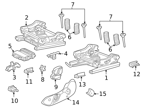 Tracks & Components for 2005 Mercedes-Benz C320 #0