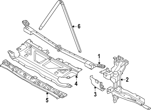 Radiator Support for 2025 BMW M2 #0