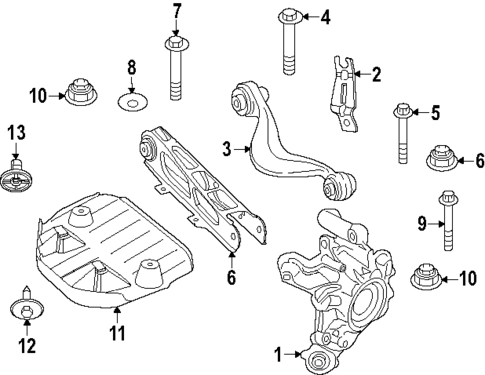 Rear Suspension for 2024 BMW i5 #1