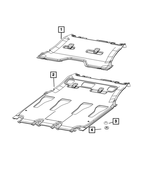 Carpets, Floor Mats, Load Floor, and Silencers for 2021 Chrysler Voyager #6