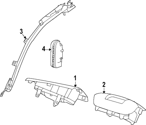 Air Bag Components for 2024 Ram ProMaster EV #0