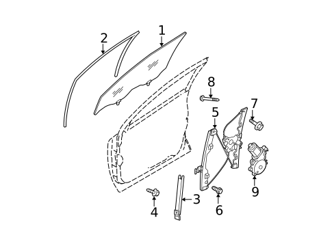 Front Door for 2014 Nissan Rogue Select #0